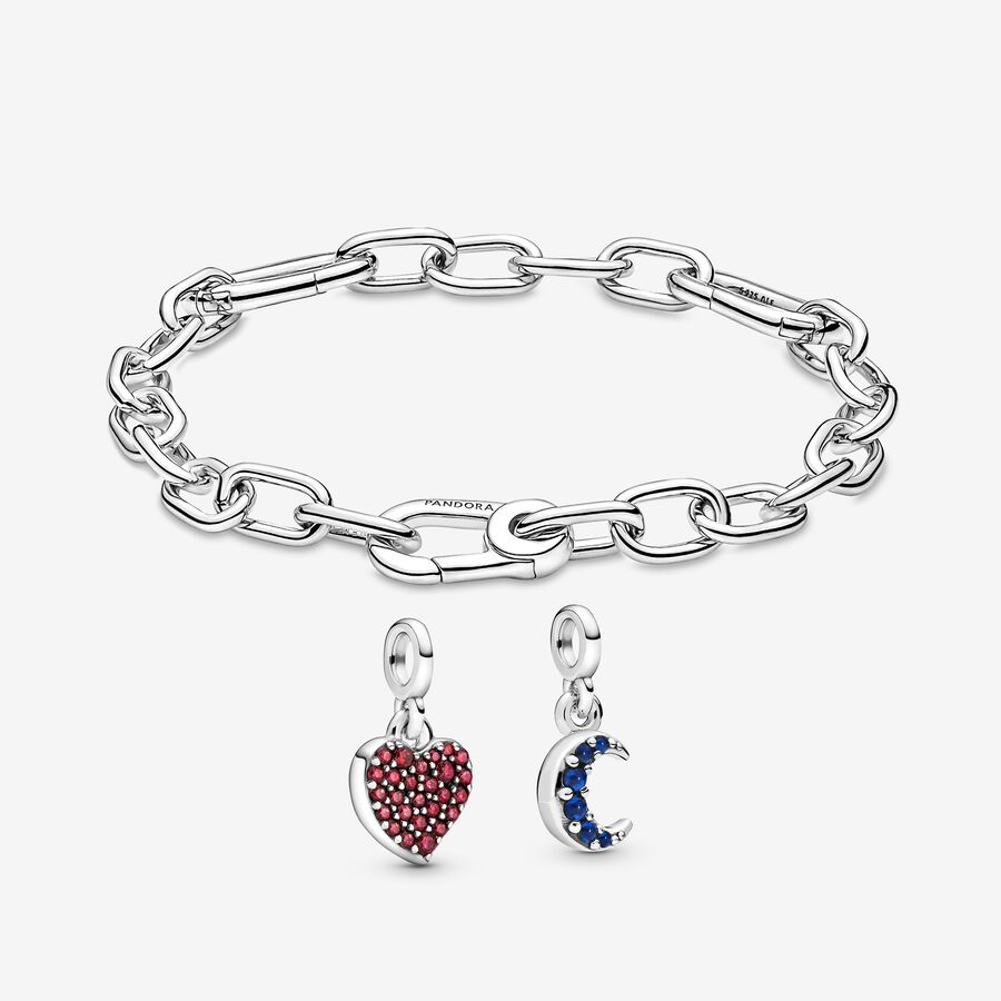 Pandora Me Love & Moon Bracelet Gift Set image number 0